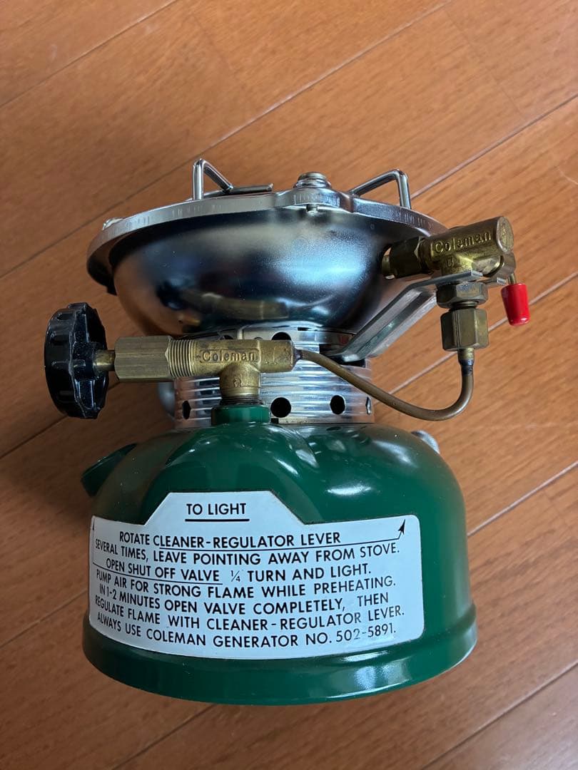 Coleman シングルバーナーコンロ 502-700綺麗　未使用　箱付き　貴重
