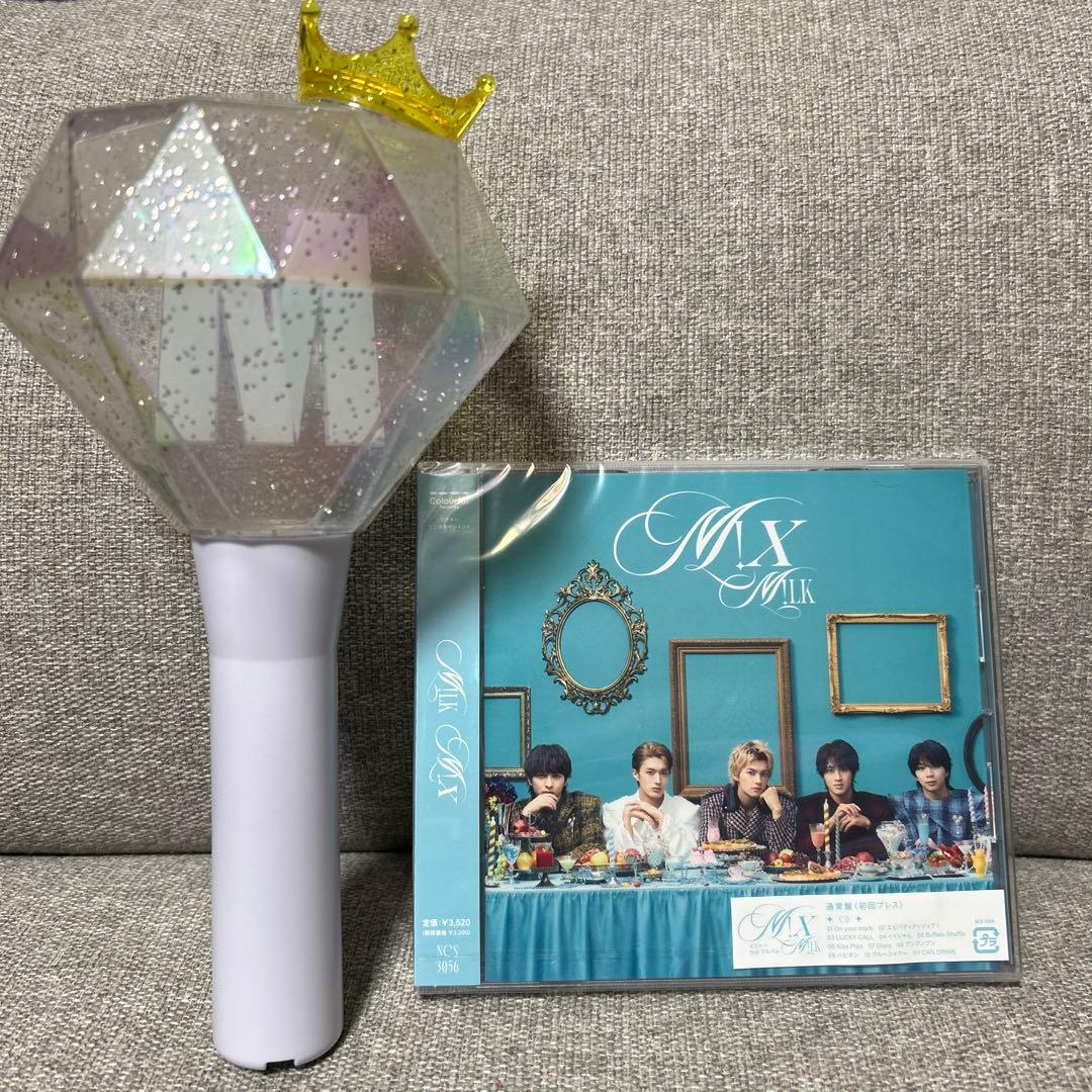 M!LK ミルクラスタル ペンライト＋メジャー2ndアルバムM!X