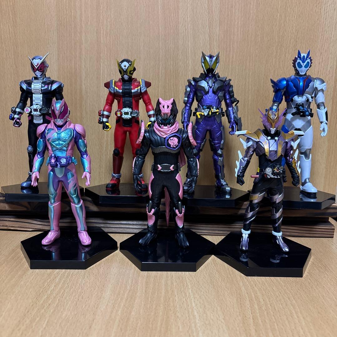 仮面ライダーフィギュア7体セット