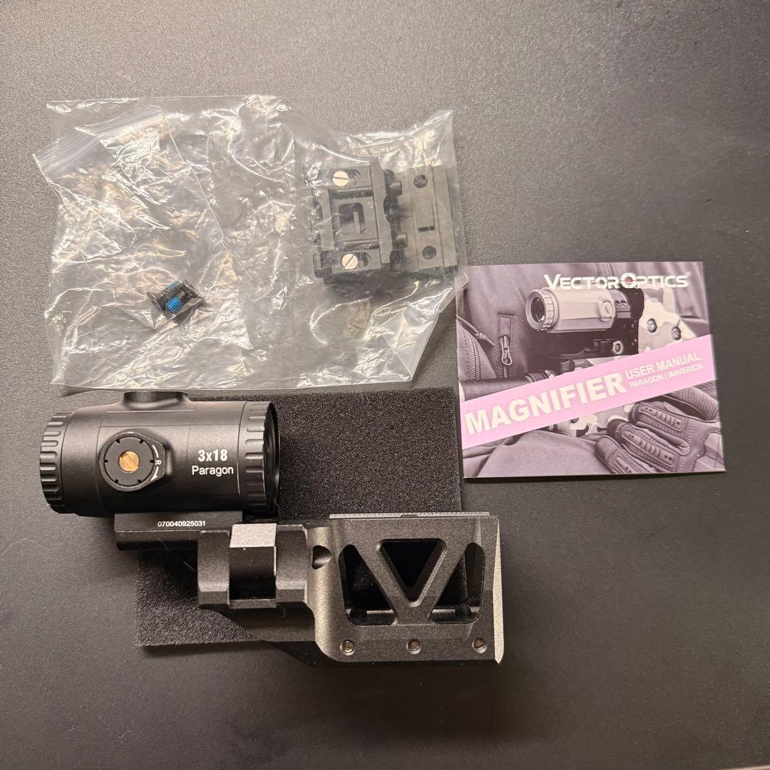 トイガン 3x18 Paragon+One Piece Picatinny Mount