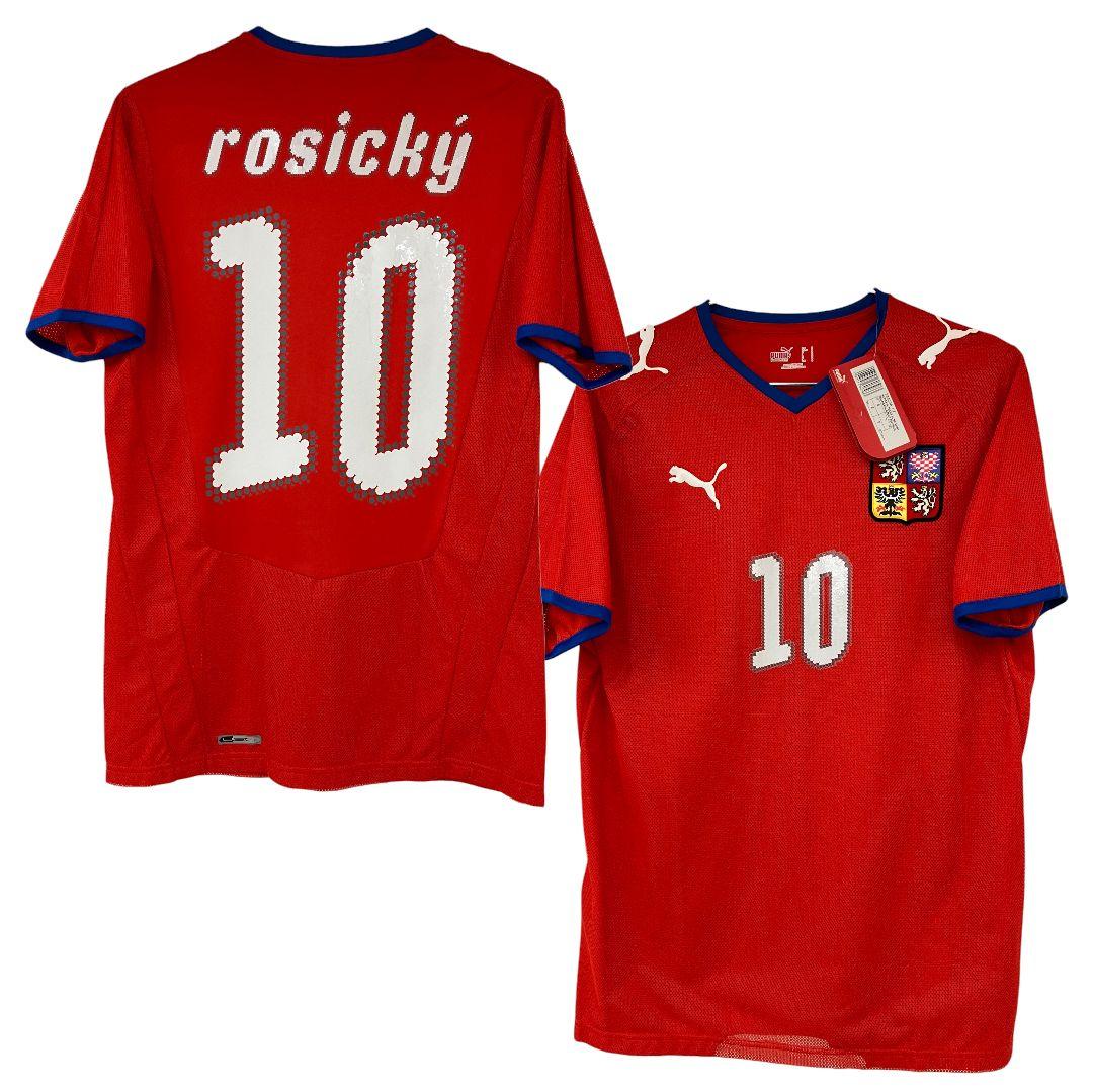 08-09 チェコ代表　ロシツキー　PUMAオフィシャルユニフォーム