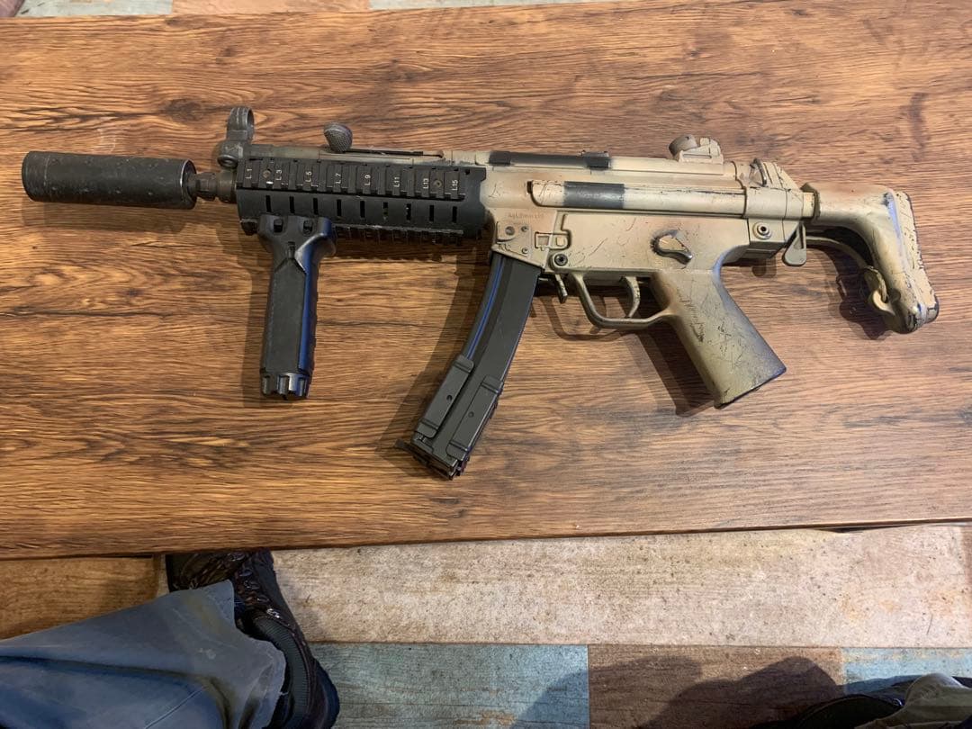 東京マルイ　スタンダード電動ガン　MP5A5 マウントスコープ　3面レールセット