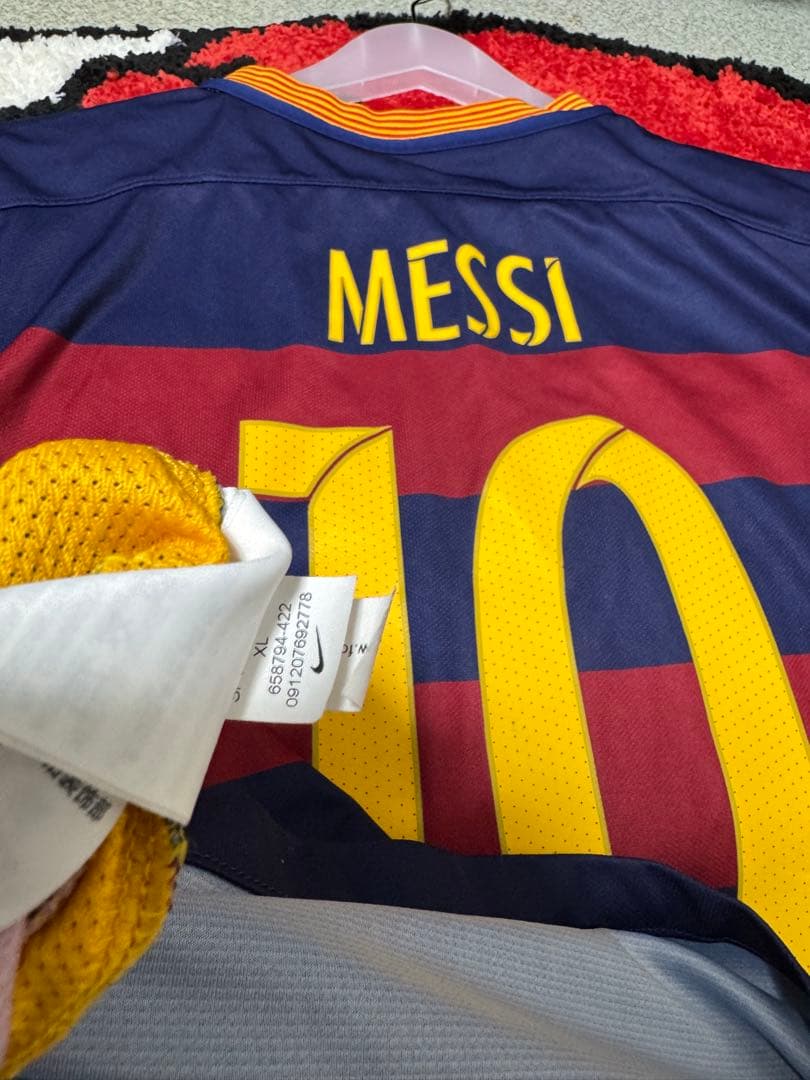 正規品 FCバルセロナ メッシ MESSI 10番 シャツ 2016-2017