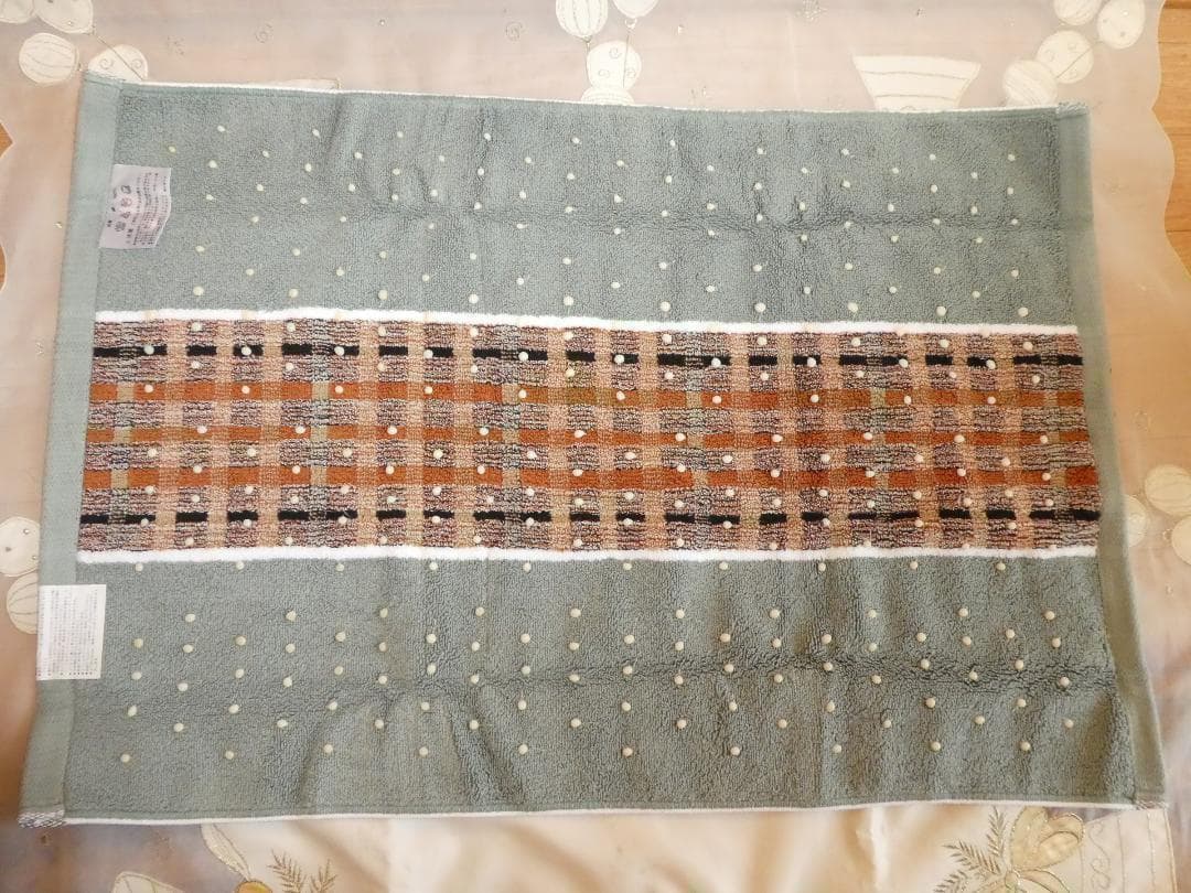 メルカリ便♡ダックス♡DAKS♡バスマット　チェック柄　グリーン系　レア