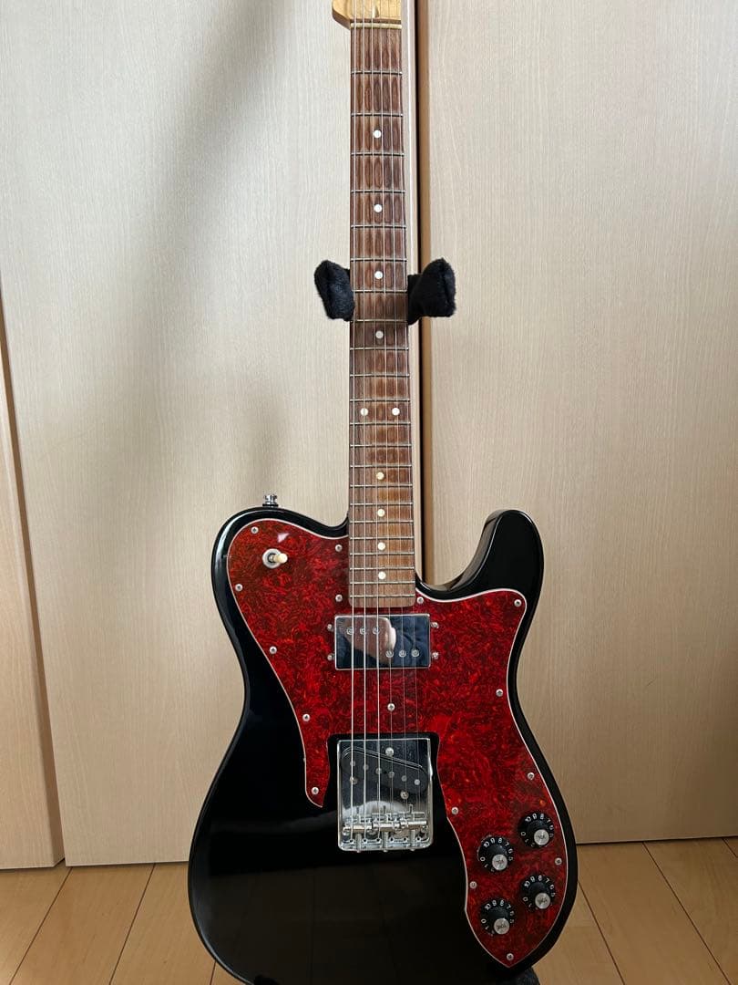 momose MTC2-LTD/NJ BLKテレキャスターカスタム アヘフトシ風