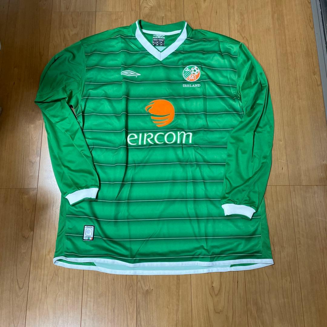 サッカーユニフォーム　アイルランド代表 サイズXL 試着のみ　長袖