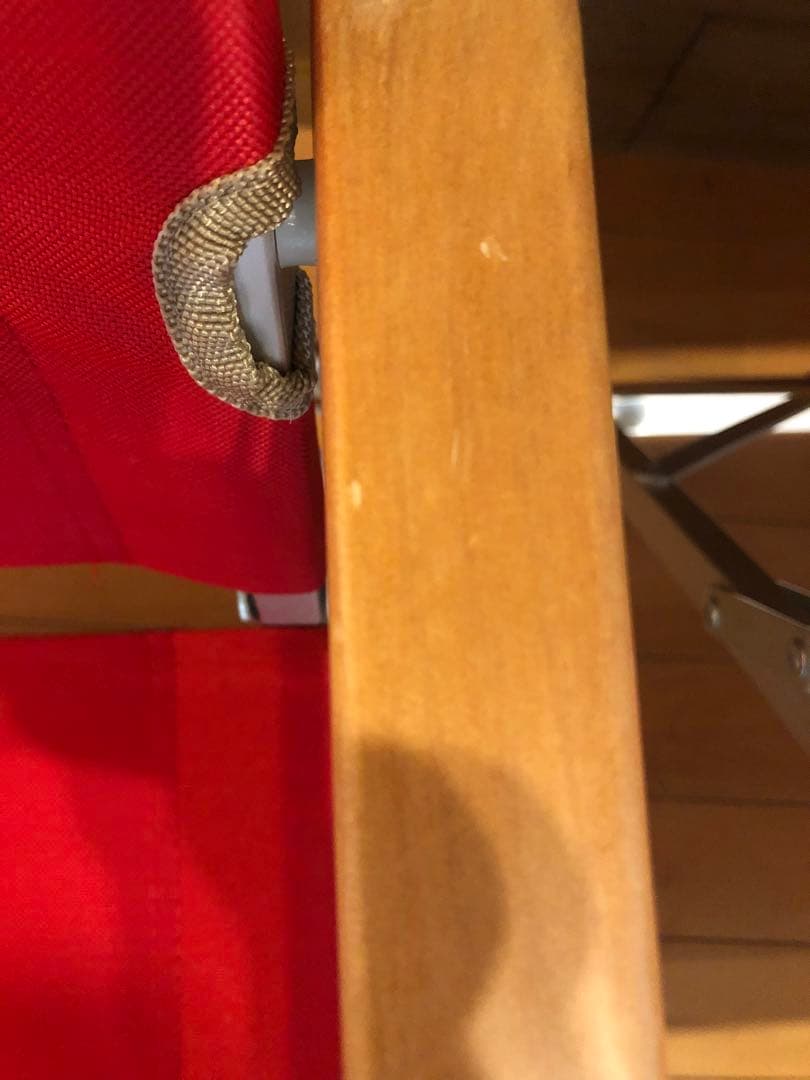 Coleman アウトドアチェア 赤 2脚セット