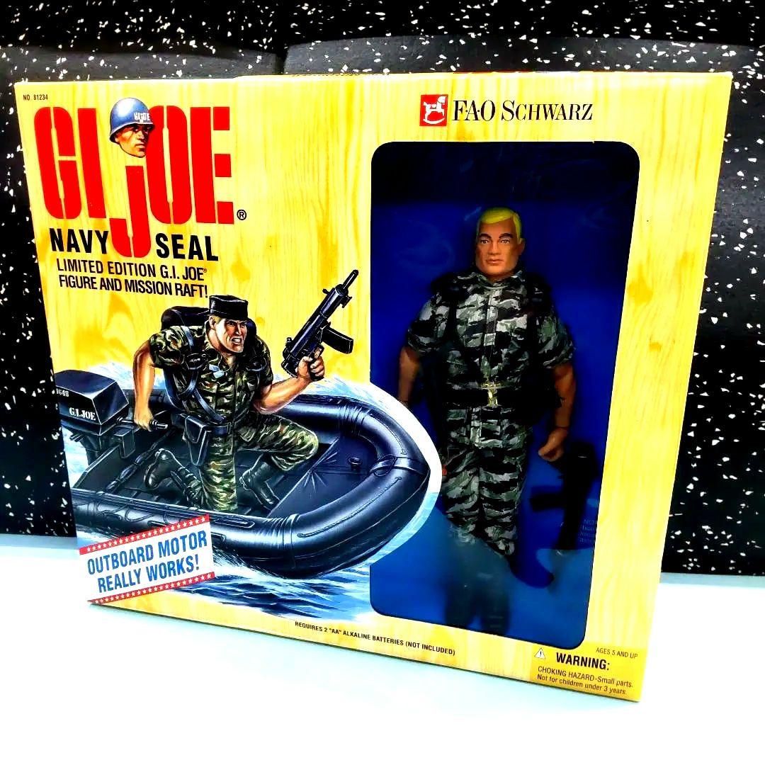 GIJOE  ネービーシール　レア　FAOシュウォルツ限定　未開封品