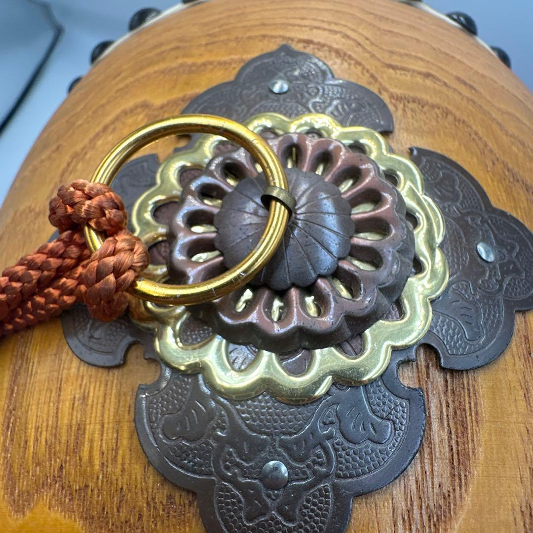 小型和太鼓 バチ付き 伝統的デザイン