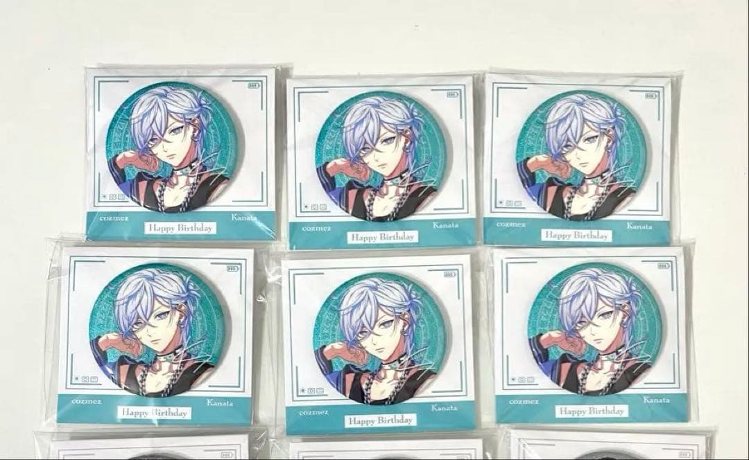 パラライ　バースデー　2024 缶バッジ　珂波汰　那由汰　cozmez