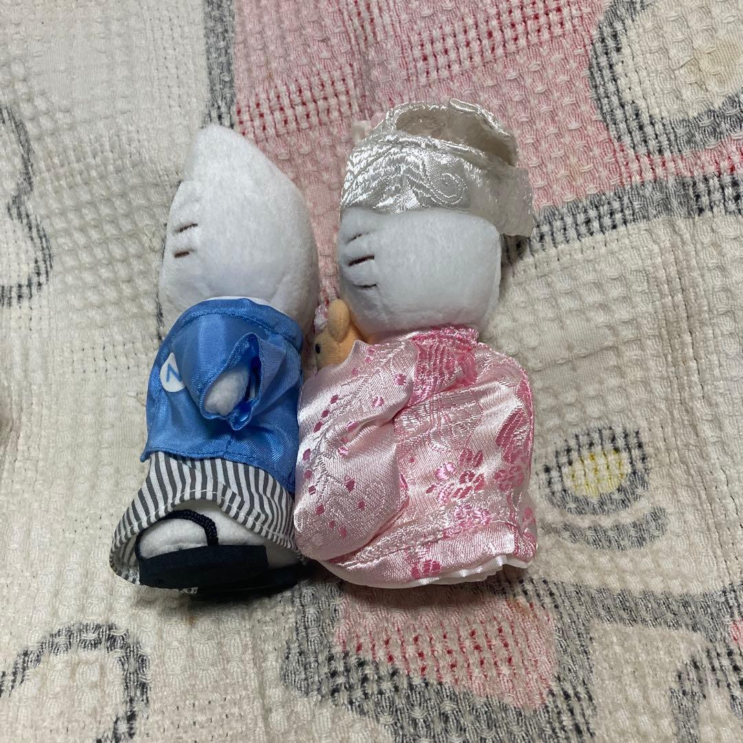 サンリオ　ハローキティ　ウチカケSセット 2002年　ウエディングドール