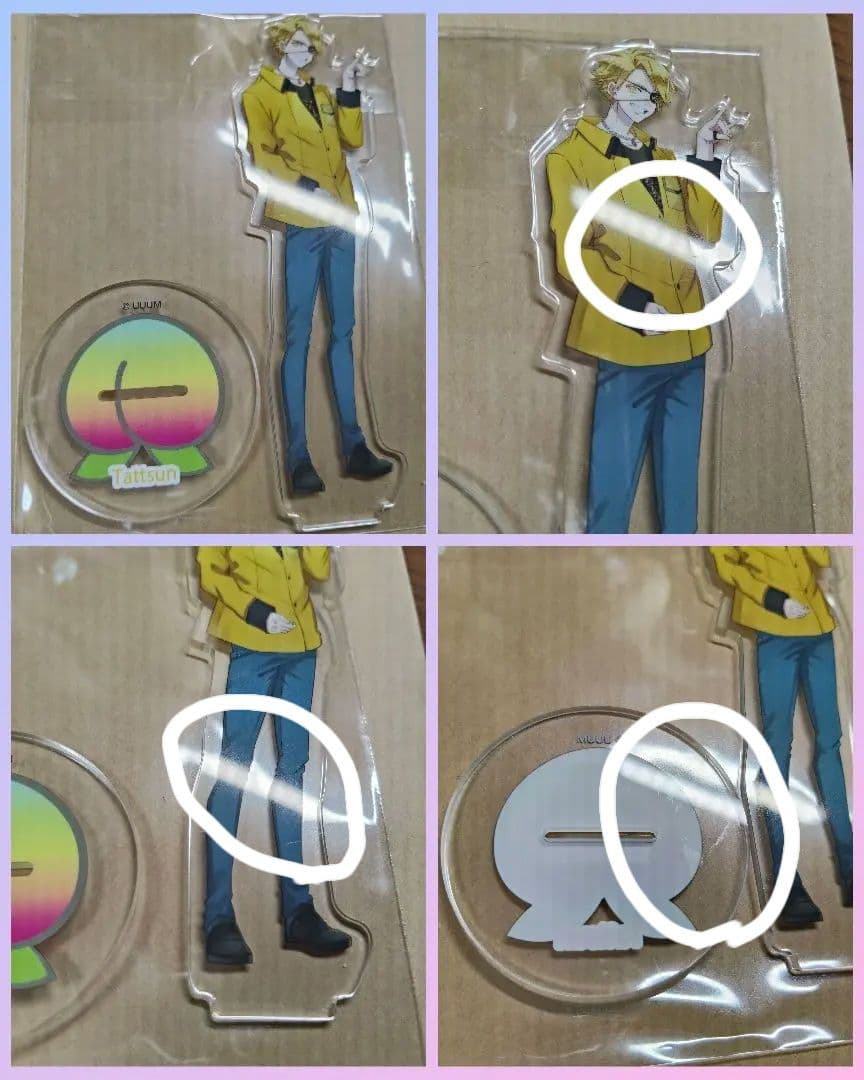 カラフルピーチ しまむら 初期アクリルスタンド 【バラ売り不可】