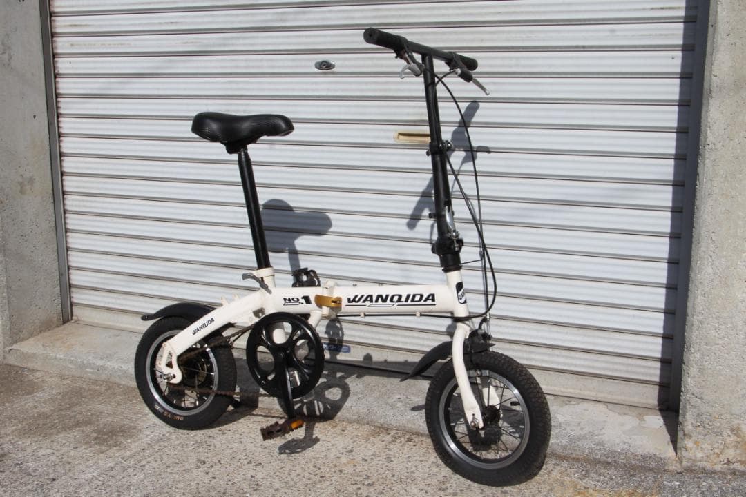 引き取り限定♪WANQIDA♪No.1♪人気の折り畳み自転車♪発送相談可です♪