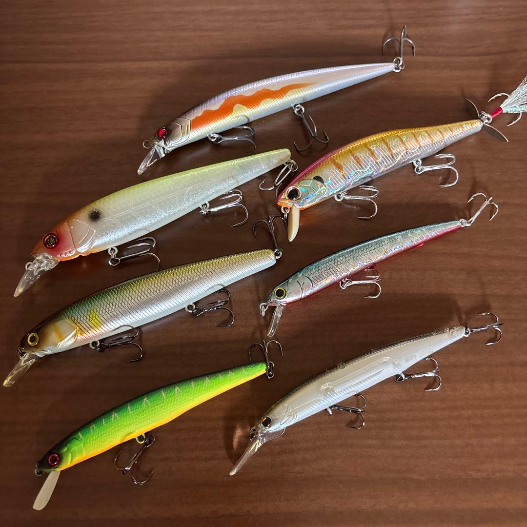 レイドジャパン　ジャッカル　エバーグリーン　イマカツ　ミノーセット　7個セット