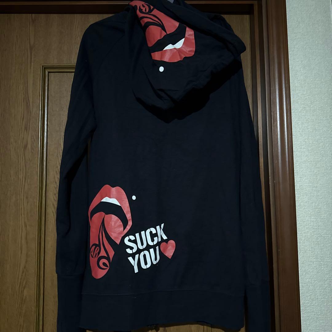 Acid Black Cherry フード付き パーカー メンズサイズ