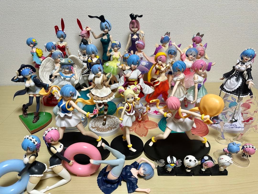 リゼロ フィギュア まとめ売り