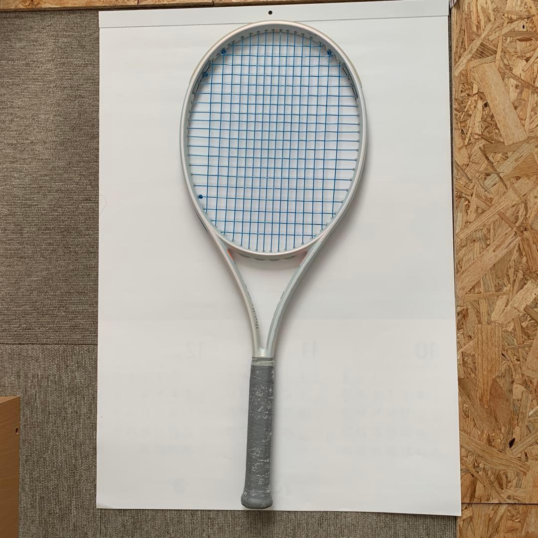 Wilsonテニスラケット SHIFT 99 G2 ホワイト ケースなし　①