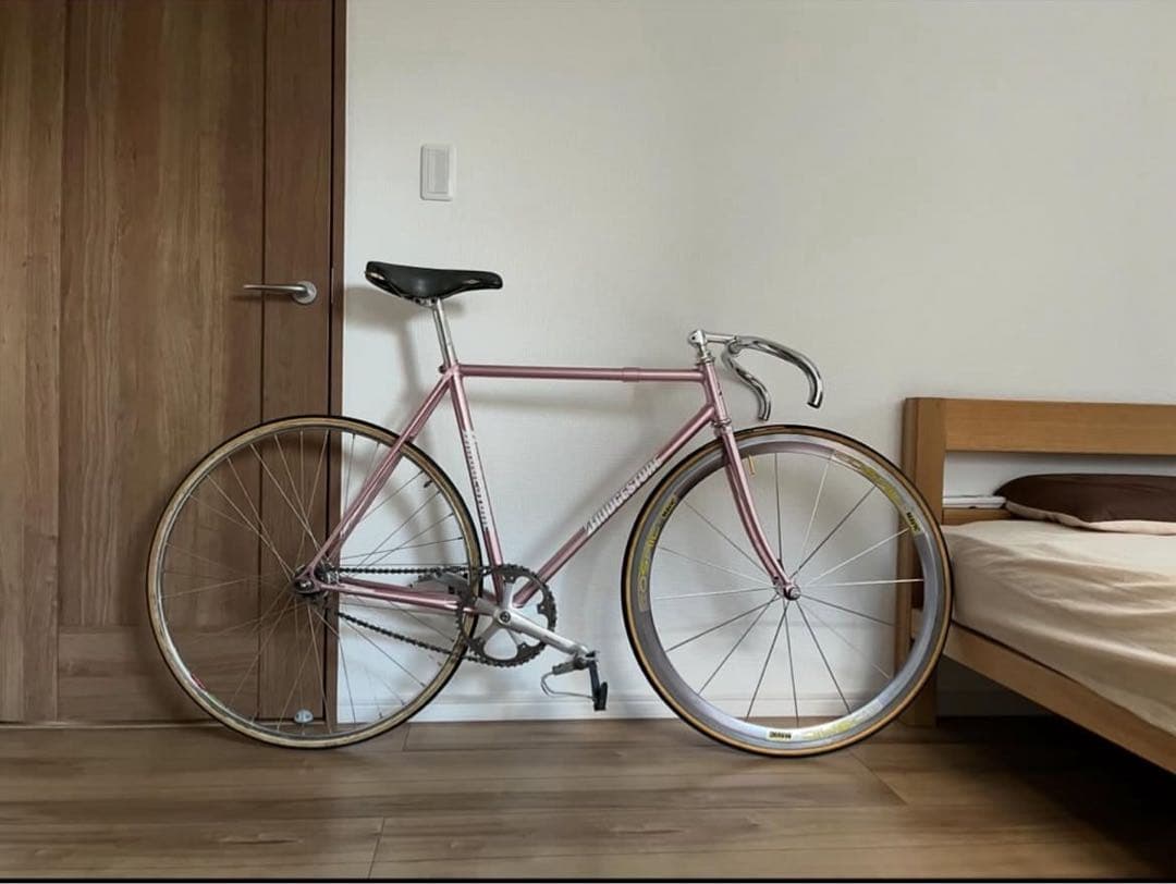 BRIDGESTONE njs フレームセット BB付き ピスト 競輪