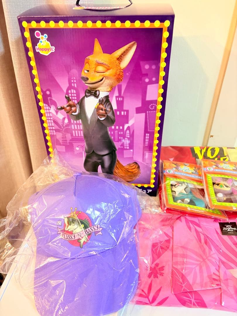 【最終セール】ズートピア2 ニックフィギュア　ラストワン賞　ハッピーくじ