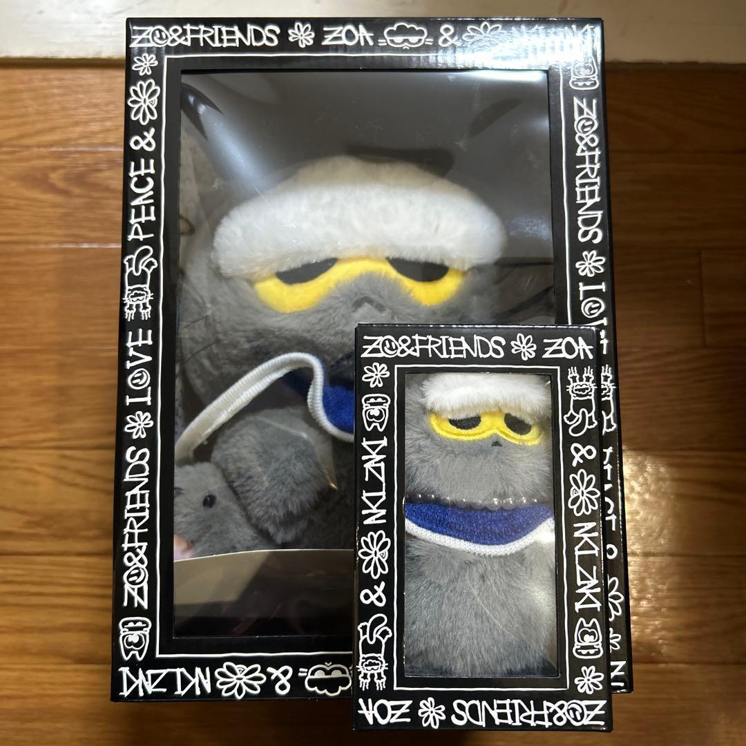 2点セット ZO&FRIENDS×CASETiFY ZOAぬいぐるみ キーリング