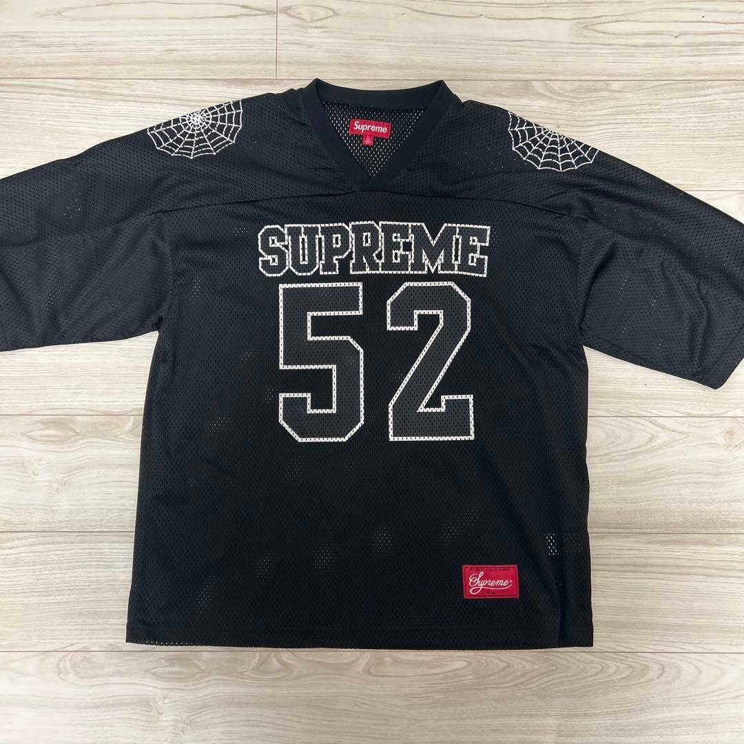 シャツ Supreme Spiderweb Football Jersey L