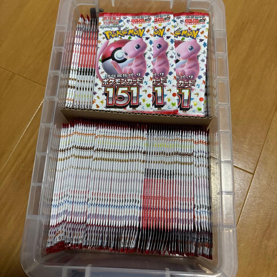 ポケモンカード 151 バラパック　100パックまとめ売り