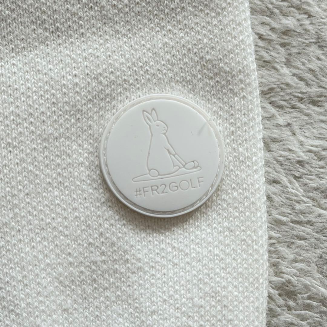 FR2 GOLF　スウェットニット　刺繍　タグ付き　白　大きいサイズ　3Lサイズ