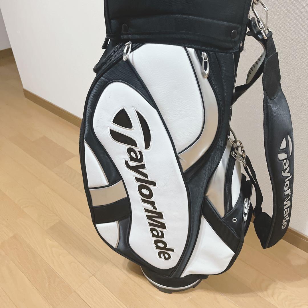 K251 TaylorMade キャディバック 白黒
