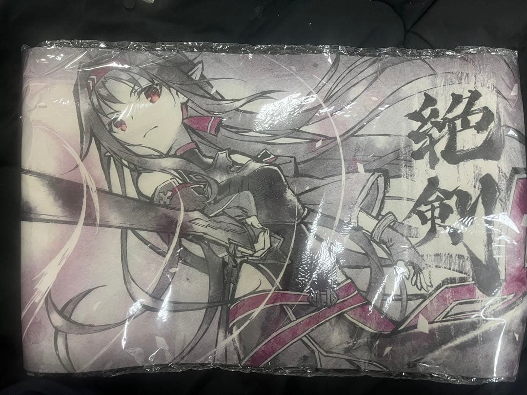 SAO ソードアートオンライン ユウキ プレイマット 絶剣　合皮製