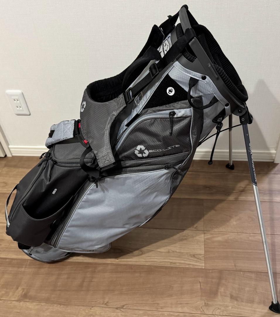 サンマウンテン グレー スタンド キャディバッグ 軽量