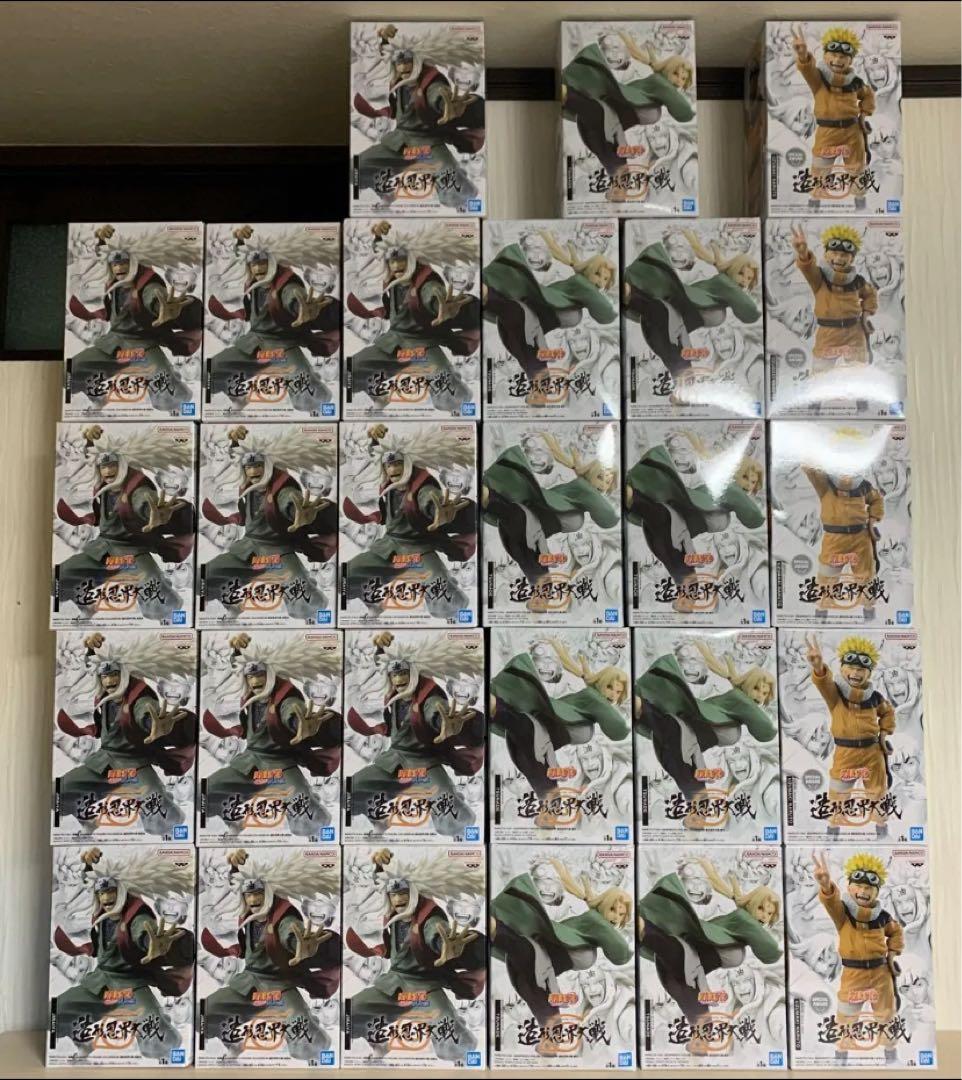 NARUTO 造形忍界大戦 うずまき ナルト 自来也 綱手 フィギュア