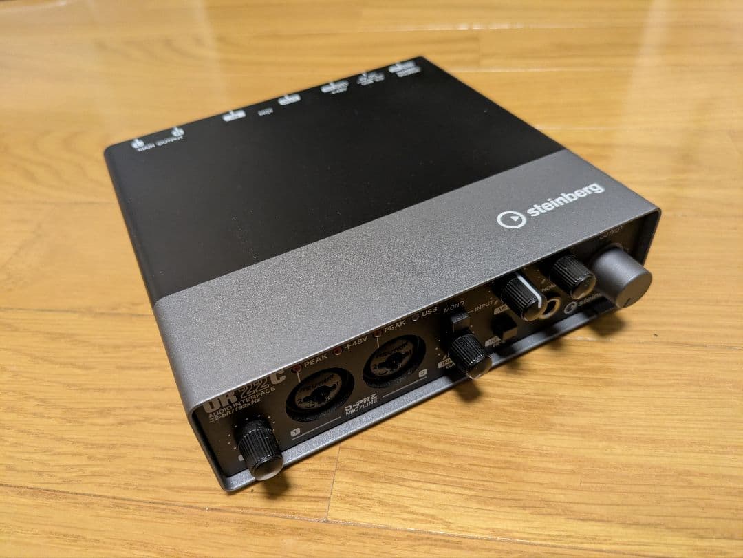 【備考必読】Steinberg UR22C オーディオインターフェイス