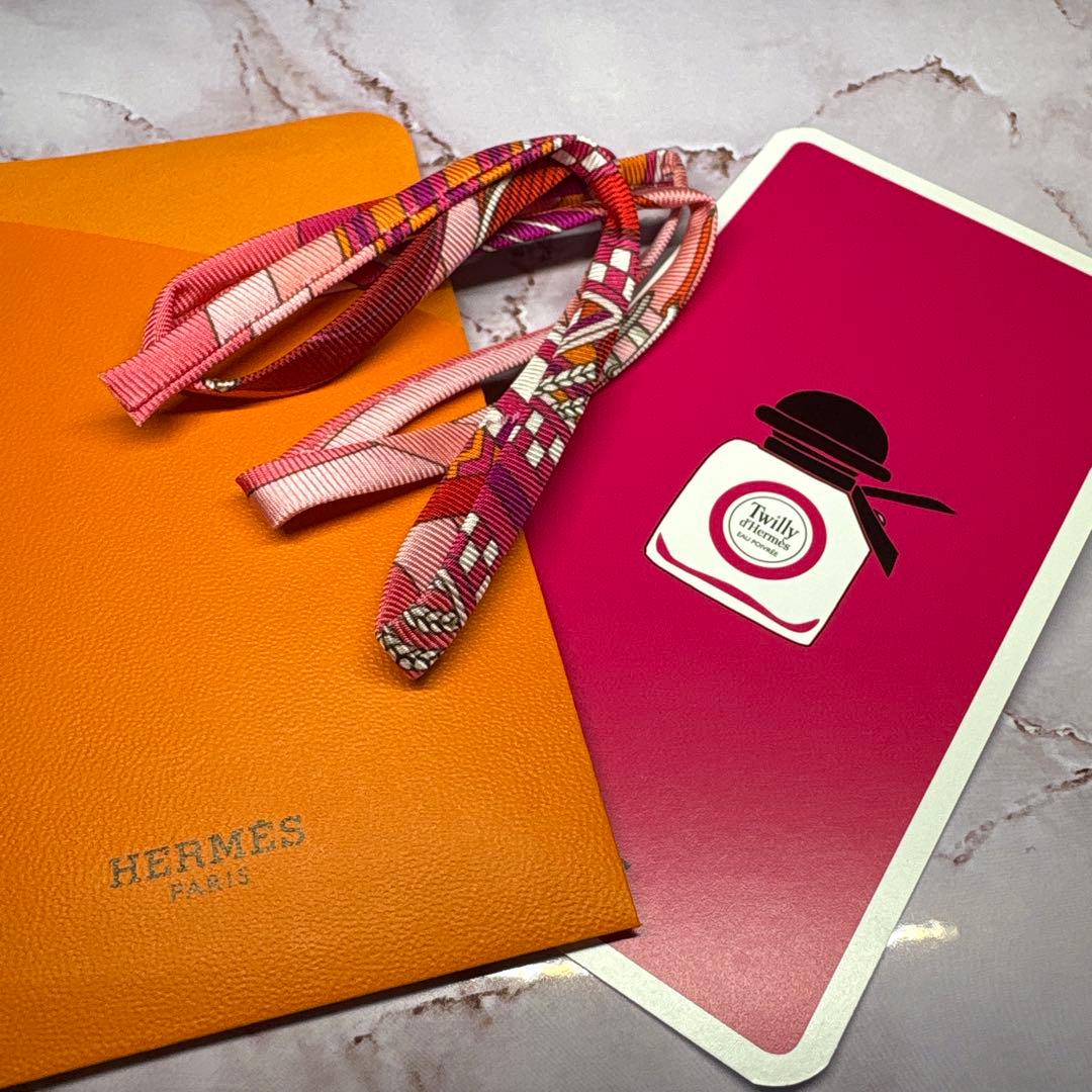 ❶早い者勝ち！HERMES ツイリードゥエルメス スパゲッティ シルクリボン