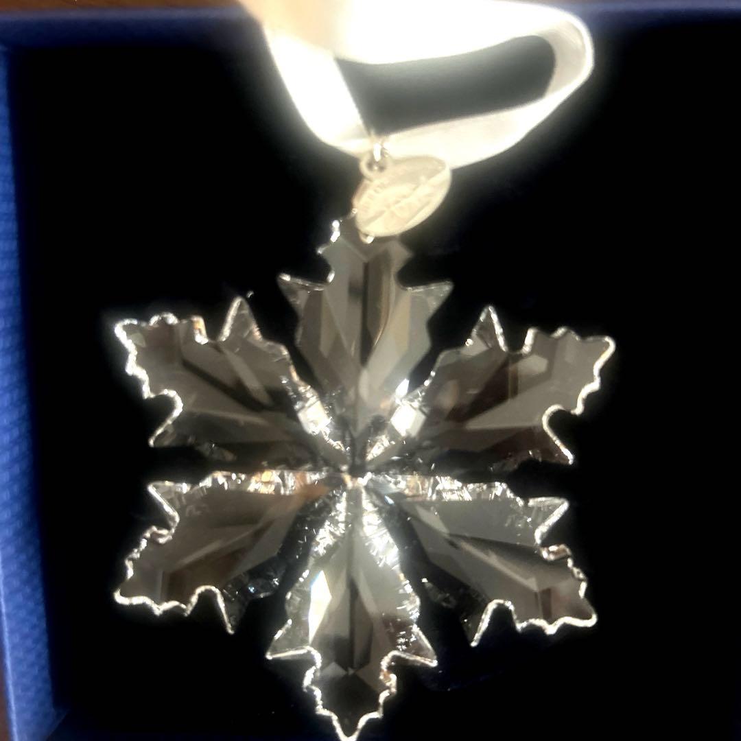 2014年リトルスノーフレーク　 クリスマスオーナメント　スワロフスキー