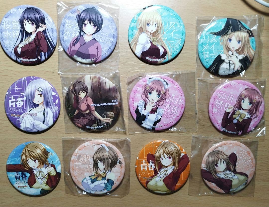 青春フラジャイル 缶バッチ