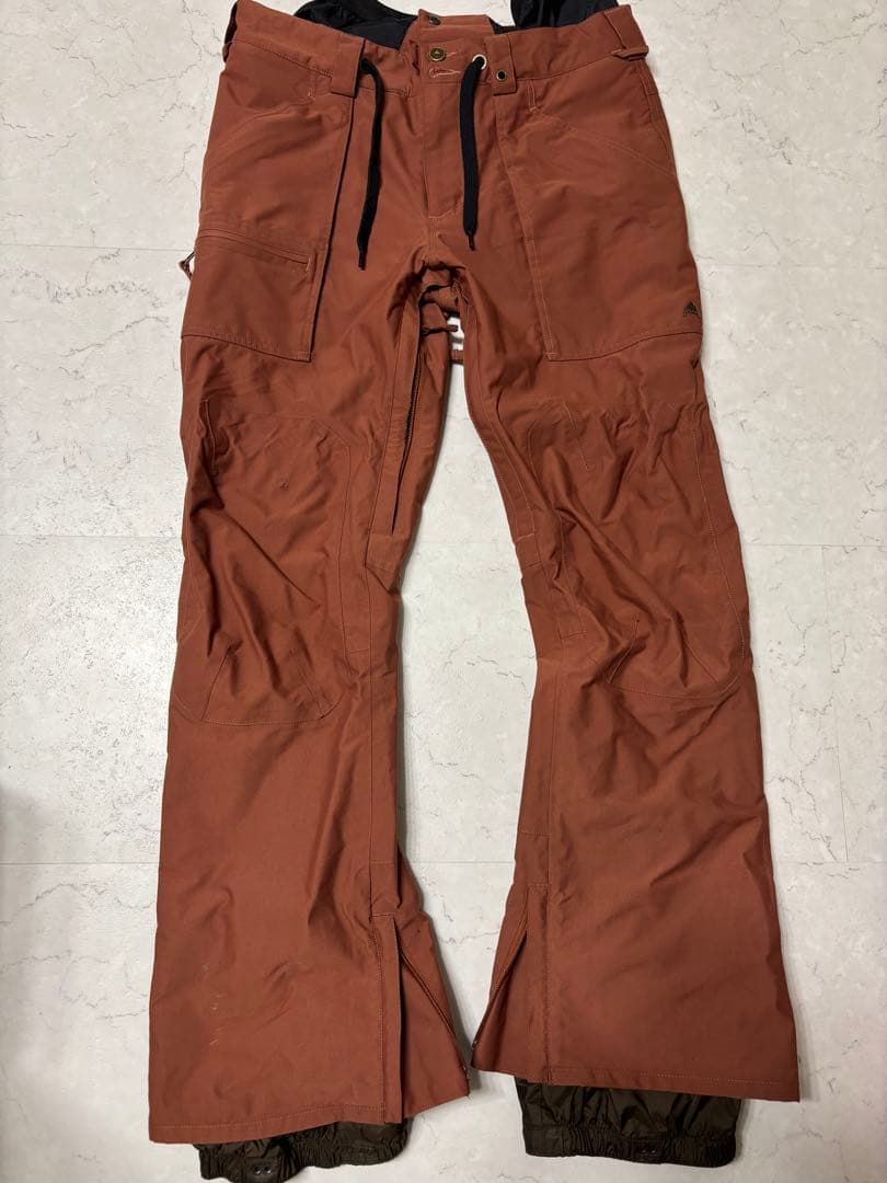 BURTON DRYRIDE スノーボードウェア Mサイズ ブラウン美品使用2回