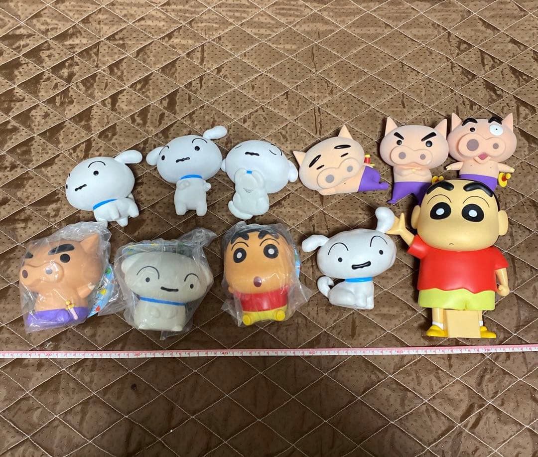 クレヨンしんちゃん　フィギュア　セット　まとめ売り　シロ　ぶりぶりざえもん
