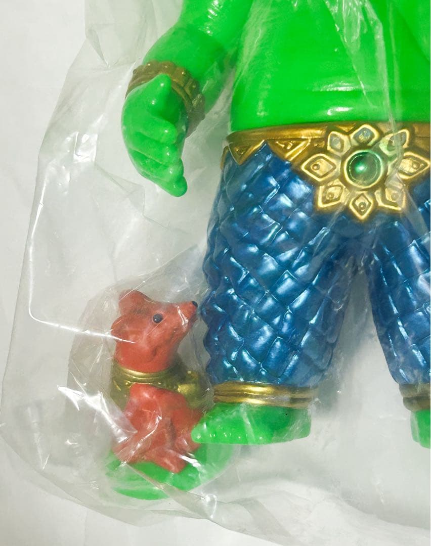 サンガッツ本舗 ガネーシャ グリーンハンズカラー　SUNGUTS ソフビ