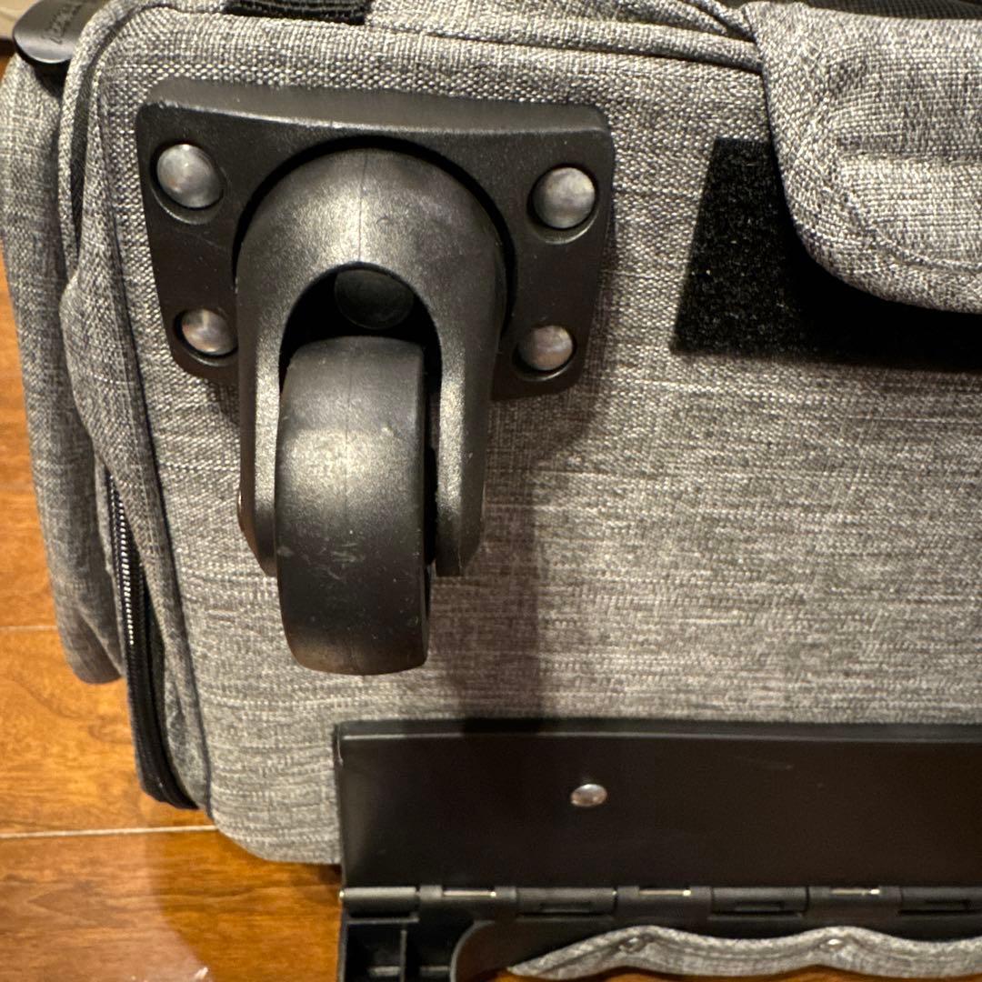 【美品】AIRBUGGY FITT ペットキャリー グレー