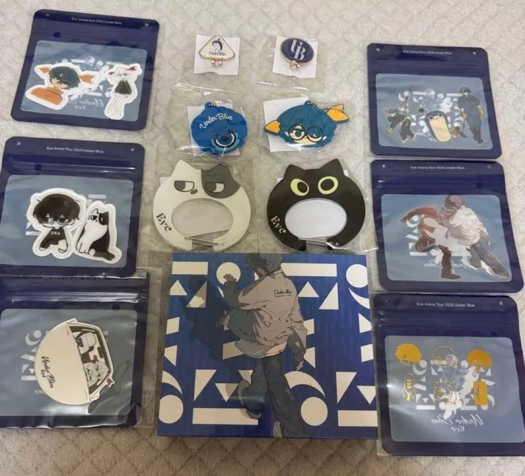 【新品未開封】Eve UnderBlue くじ イヤホン Eve賞