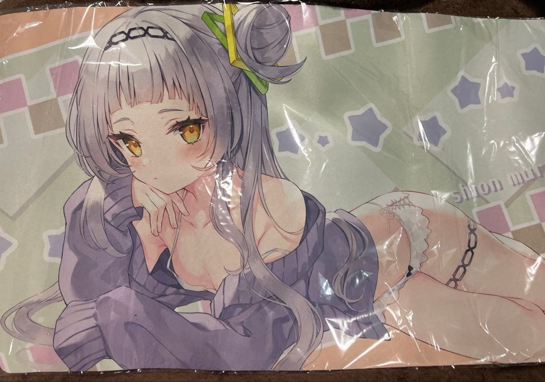 な*り様 紫咲シオン　2周年記念ラバーマット