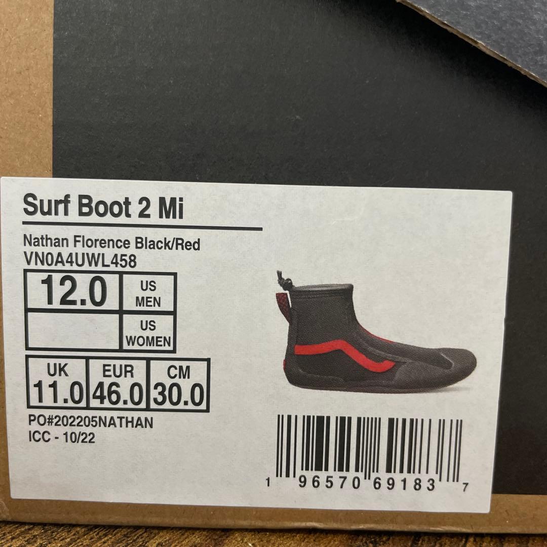 バンズ　サーフブーツ 2 ミッド　30cm　ネイサンフローレンス　ブラック