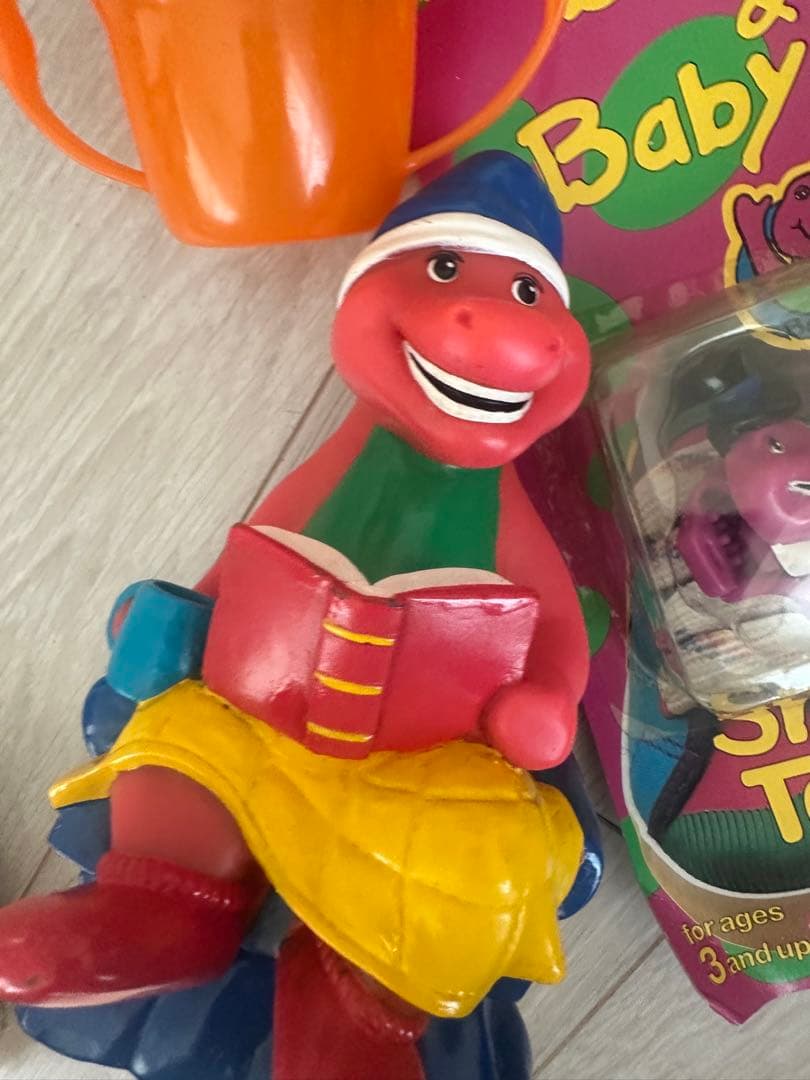 バーニーBarney恐竜ヴィンテージ セットUSAアメリカ購入keikiii