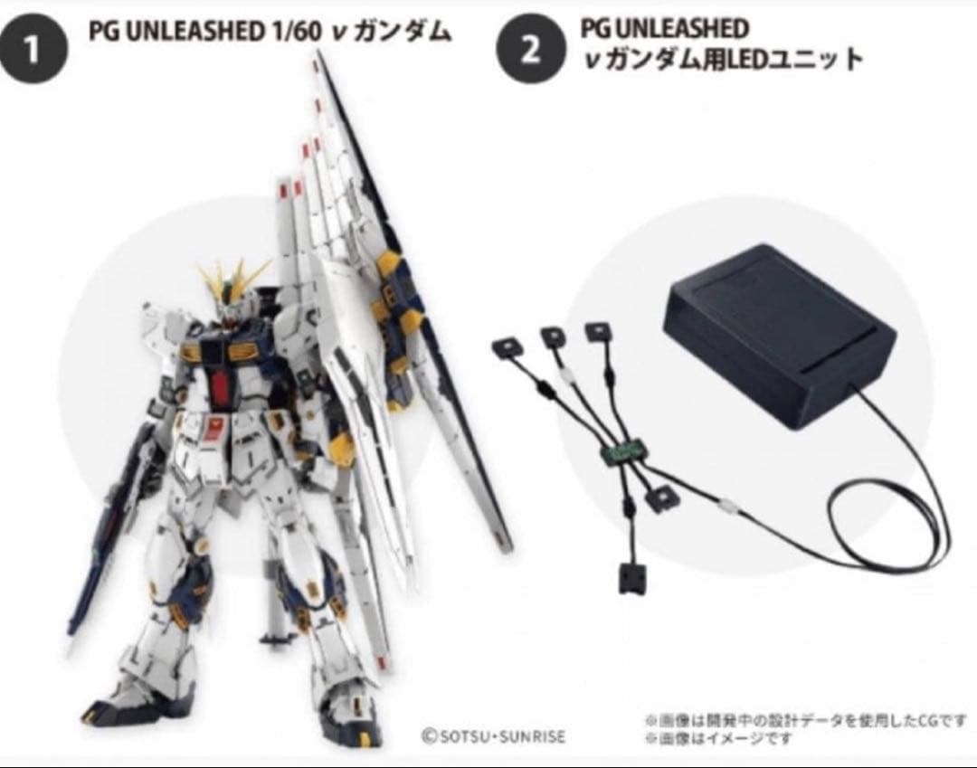 PG UNLEASHED 1/60 ニューガンダム LEDユニット 逆襲のシャア
