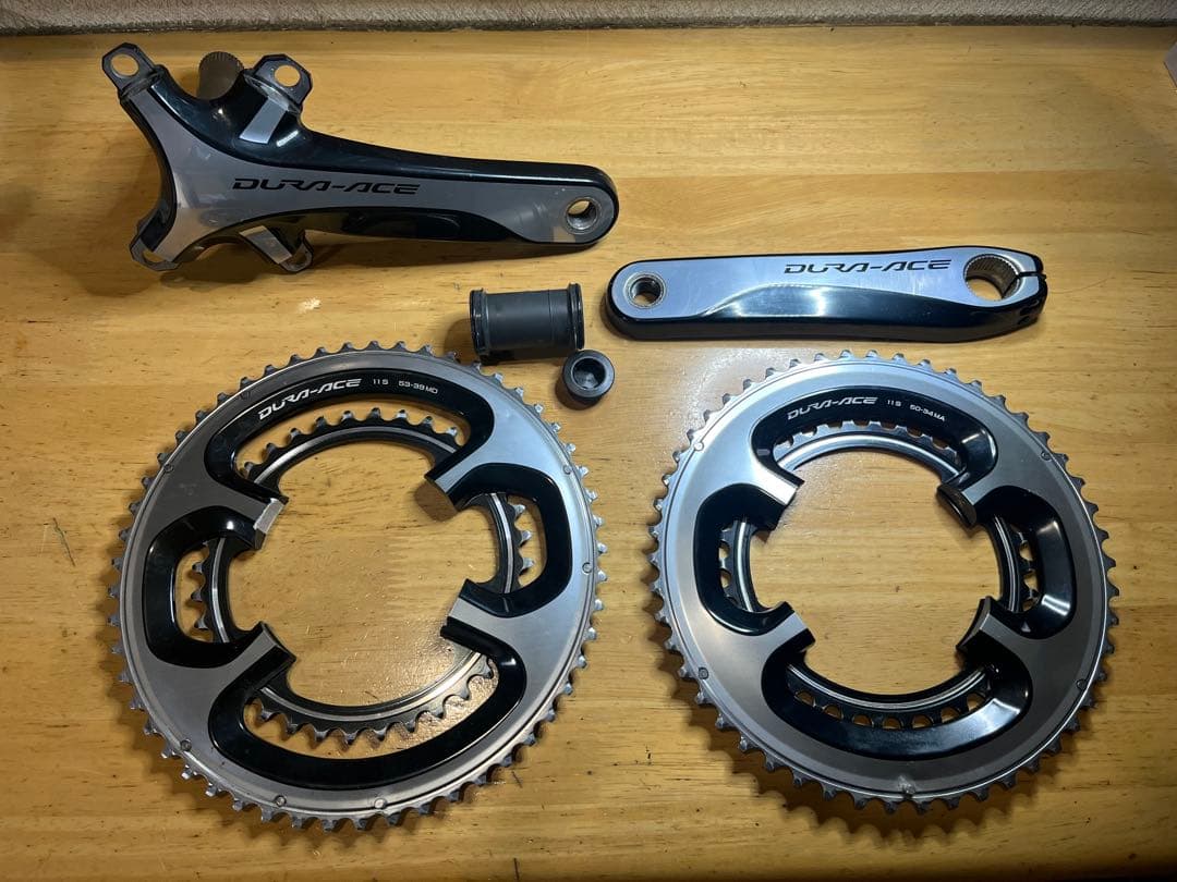 SHIMANO FC-9000 クランクセット 165mm