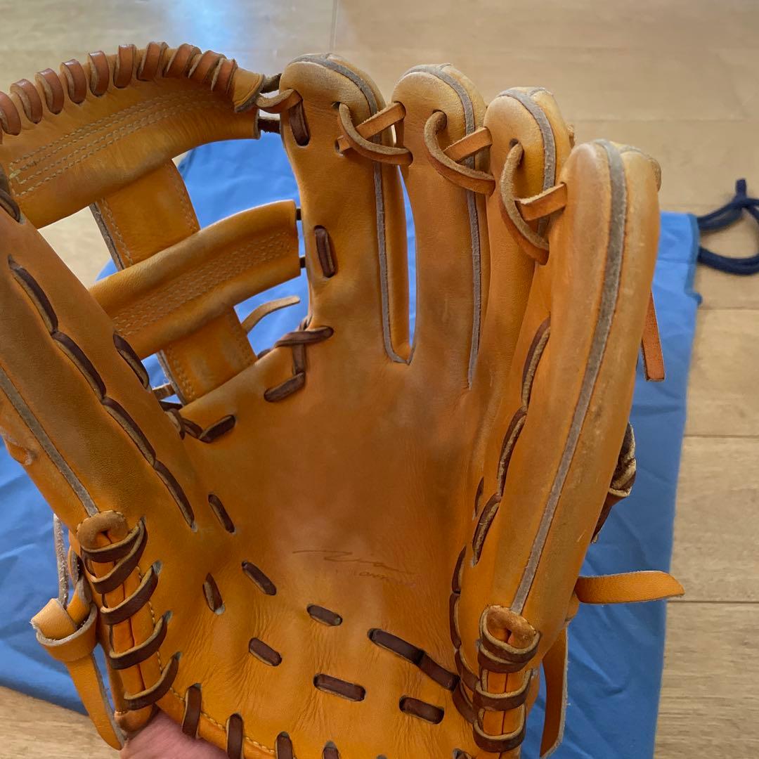 IPSELECT 硬式内野手用グローブ 専用袋、クリーナー付き