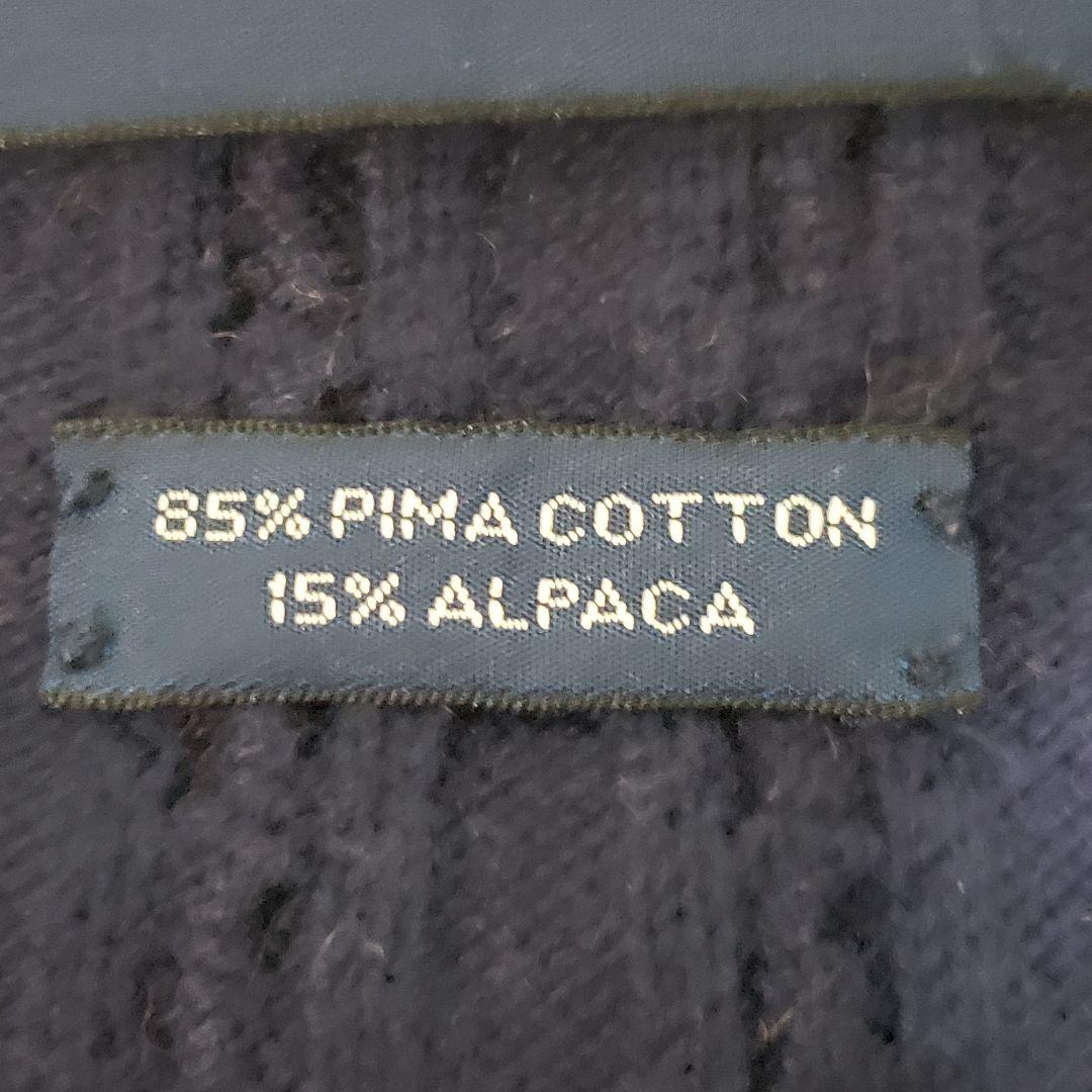 RALPH LAUREN　POLO GOLF　ケーブルニットベスト　アンゴラ混