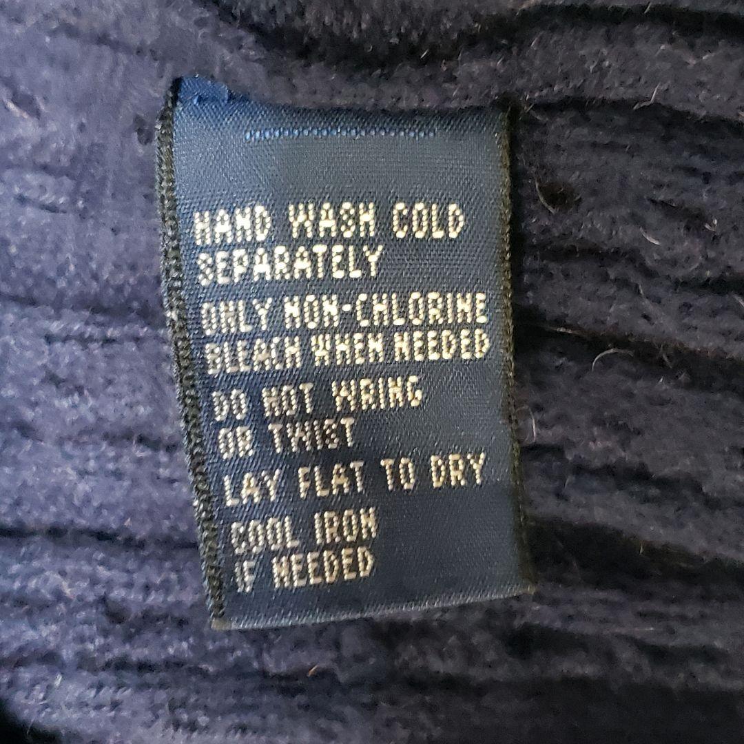 RALPH LAUREN　POLO GOLF　ケーブルニットベスト　アンゴラ混