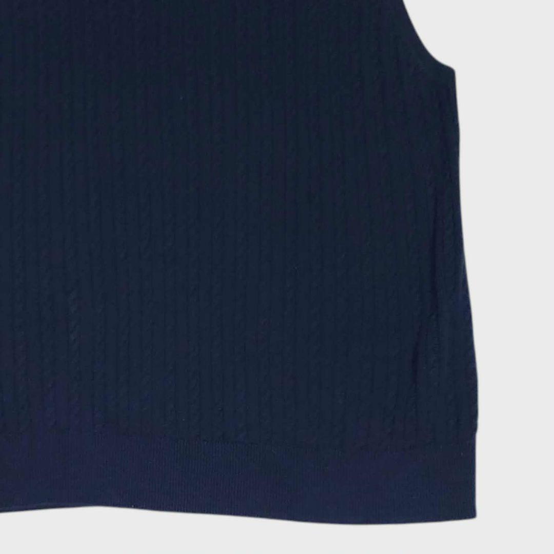 RALPH LAUREN　POLO GOLF　ケーブルニットベスト　アンゴラ混