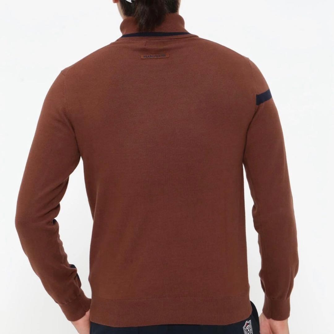 パーリーゲイツ☆新品 ソフトタッチハイネックニット プルオーバー